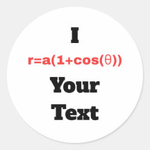 Customisable Polar Equation (I Heart)