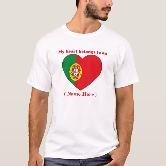 Customisable Portugal T-shirt (Front)