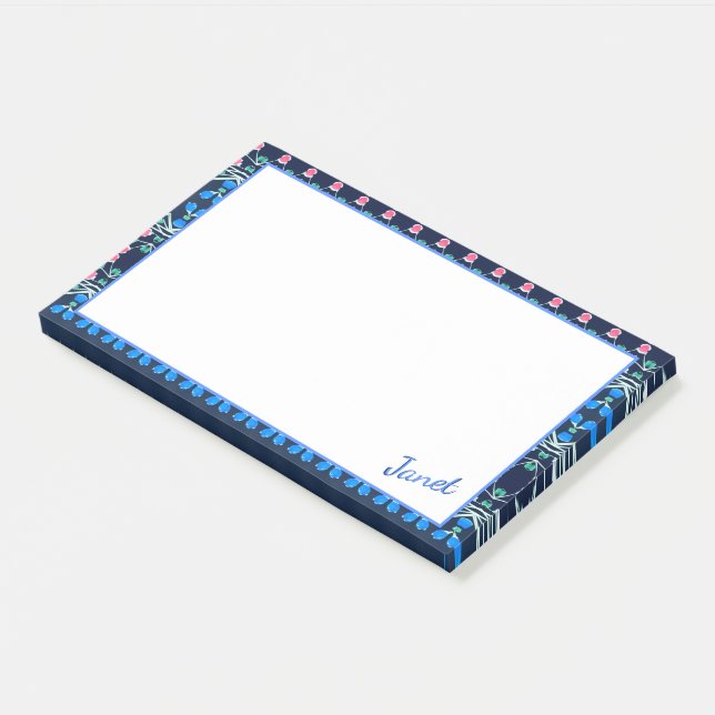 Customisable Post It Note For Janet  or You (Angled)