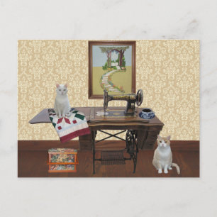 Customisable Postcard for Seamstresses & Quilters