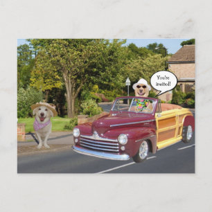 Customisable Postcard Invitation