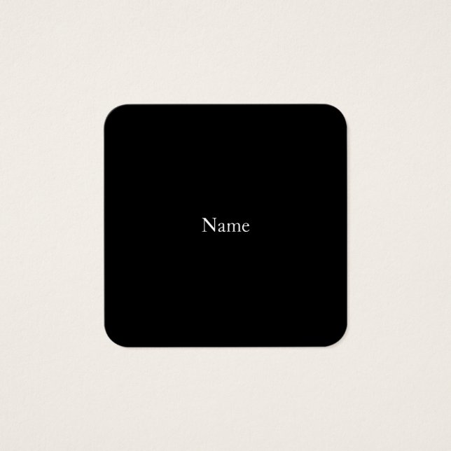 Customisable Profile Card (Front)