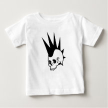 Customisable Punk Jawless Skull
