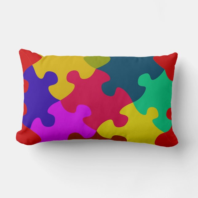 Customisable Puzzle Pillow (Front)