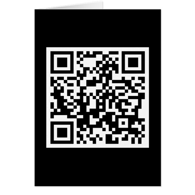 customisable QR code (Front)