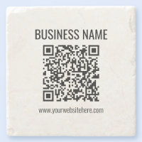 Customisable QR code & Business Name