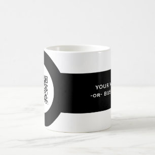 customisable QR code magstrip Coffee Mug