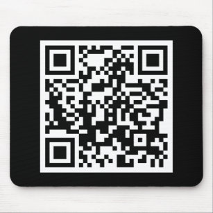 customisable QR code Mouse Pad