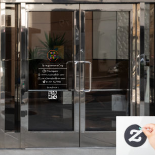 Customisable QR Code Vinyl / By Appointment Busine