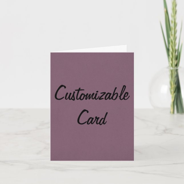 Customisable Quotes Affirmations Or Message Card (Front)