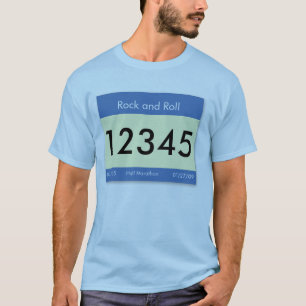 Customisable Race Bib Shirt