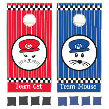 Customisable Racing Themed Cornhole Set