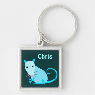 Customisable Rat Keyring