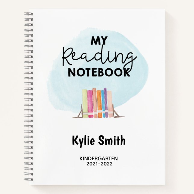 Customisable Reading Notebook (Front)