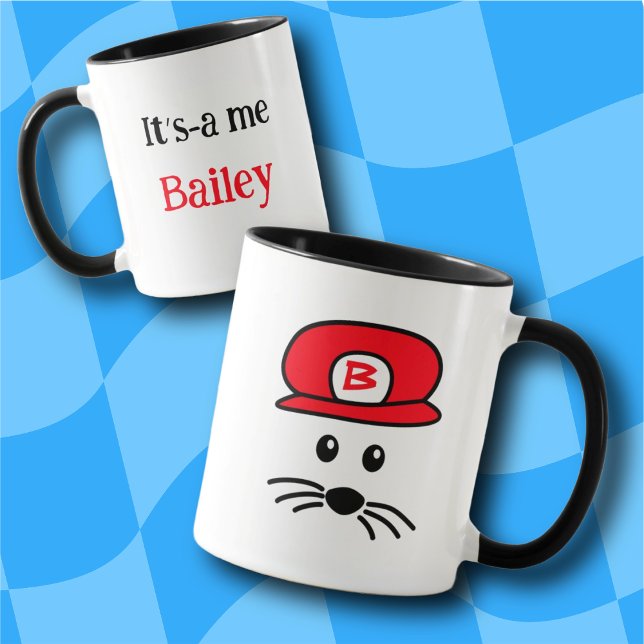 Customisable Red Cap Little Mouse Mug (Creator Uploaded)