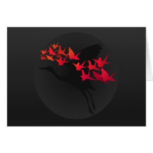 Customisable: Red cranes