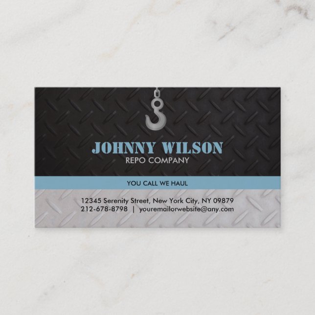 Customisable Repo Business Cards (Front)