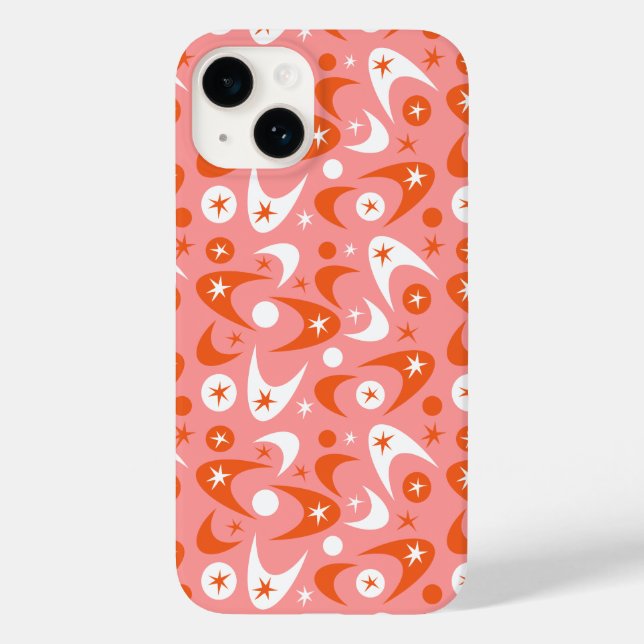 Customisable Retro Boomerangs Case-Mate iPhone Case (Back)