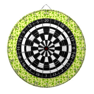Customisable Retro Boomerangs Dartboard