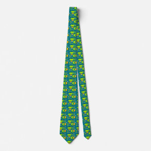 Customisable Retro Shapes Tie