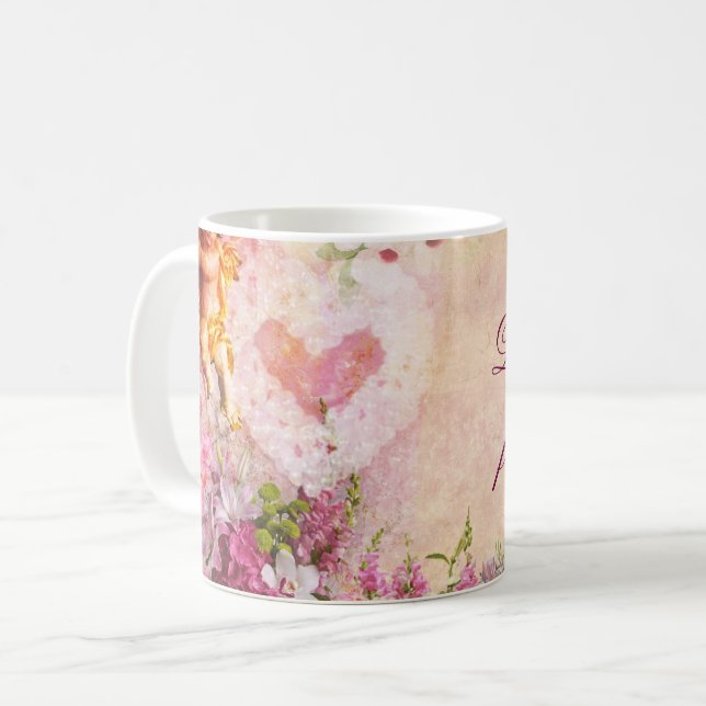 (Customisable) Romantic Mug (Front Left)