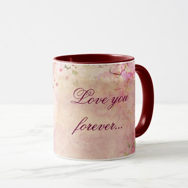 (Customisable) Romantic Mug (Front Right)