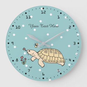 Customisable Russian Tortoise Clock