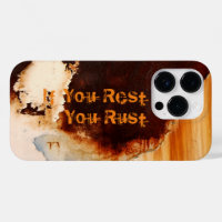 Customisable Rust Art Cool Fun Unique 