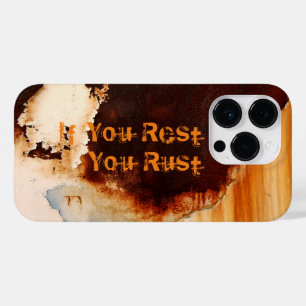 Customisable Rust Art Cool Fun Unique  Case-Mate iPhone 14 Pro Case