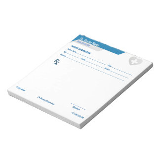 Customisable RX Pad for Doctors - Prescription Pad