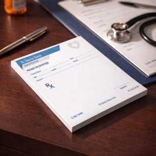 Customisable RX Pad for Doctors - Prescription Pad