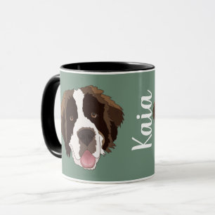 Customisable Saint Bernard Mug