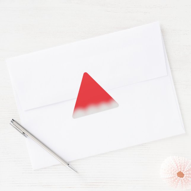 Customisable Santa Hat Sticker (Envelope)