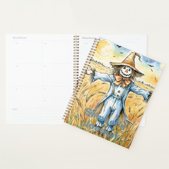 Customisable Scarecrow, Fall Scarecrow,  Planner (Display)