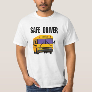 Customisable School Bus Driver T Shirt