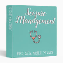 Customisable School Nurse Seizure Management