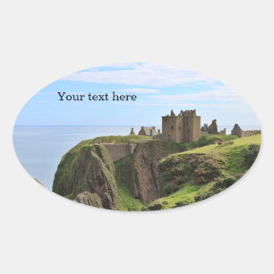 Customisable Scottish Castle Sticker