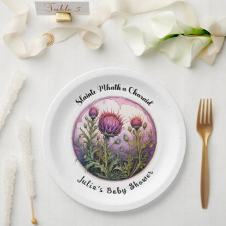 Customisable Scottish Party Plate