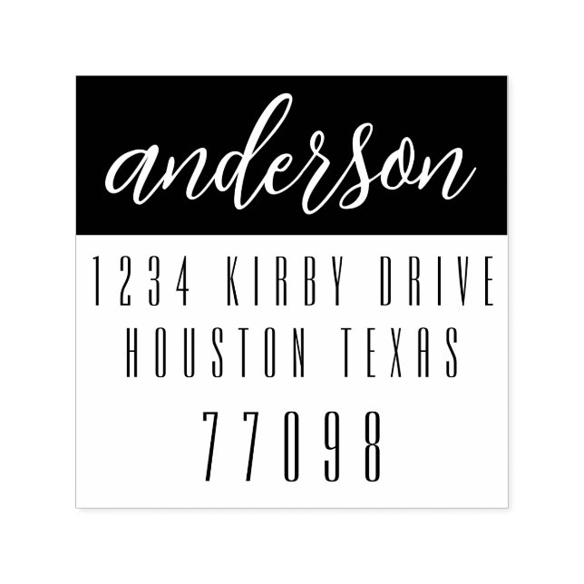 Customisable Self Inking 1.5"x1.5" Stamp Template (Design)