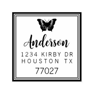 Customisable Self Inking 1.5"x1.5" Stamp Template