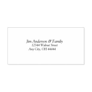 Customisable Self-Inking Stamp