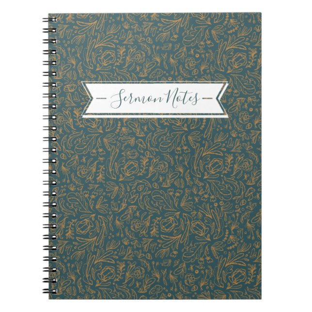Customisable | Sermon Notes Notebook (Front)