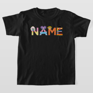 Customisable Sesame Street Alphabet Baby T-Shirt
