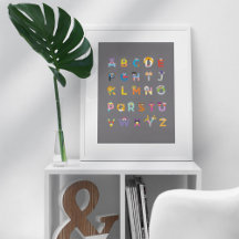 Customisable Sesame Street Alphabet