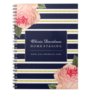 Customisable Shabby Chic Designer Note Book