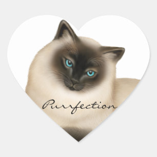 Customisable Siamese Cat Sticker