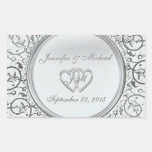 Customisable Silver Foil Sticker