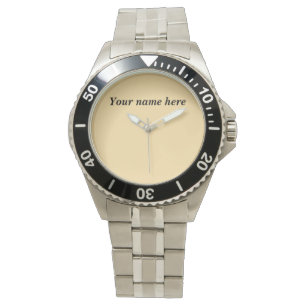 Customisable Silver Wristwatch – Elegant Gift with