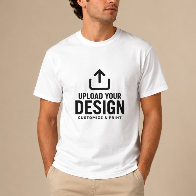 Customisable Simple Blank Personalised T-Shirt (Creator Uploaded)