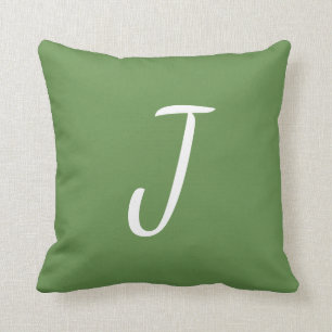 Customisable Single Letter Pillow